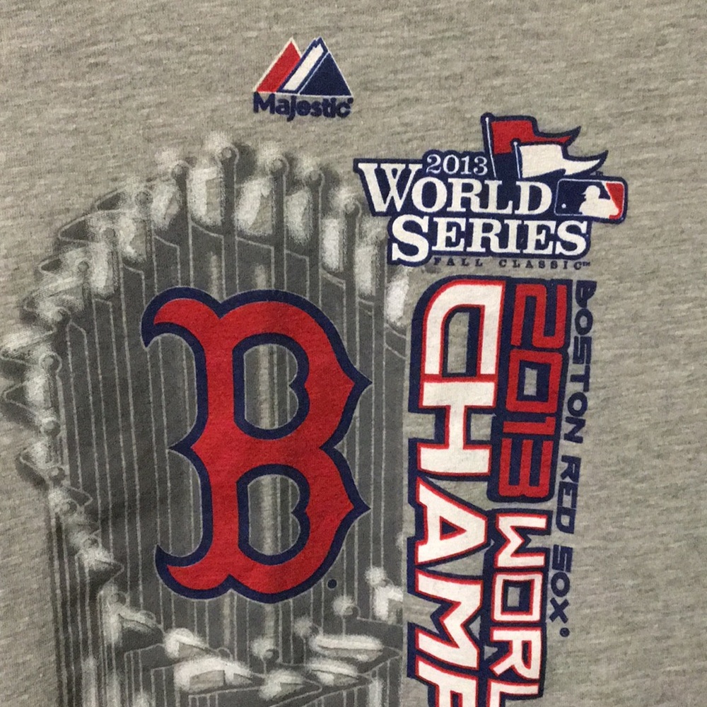 Boston Red Sox World Series Championship T Shirt MLB S/M - Picture 2 of 5
